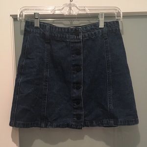 Forever 21 Jean Mini Skirt